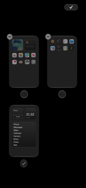 Hiding the other Home Screen pages.